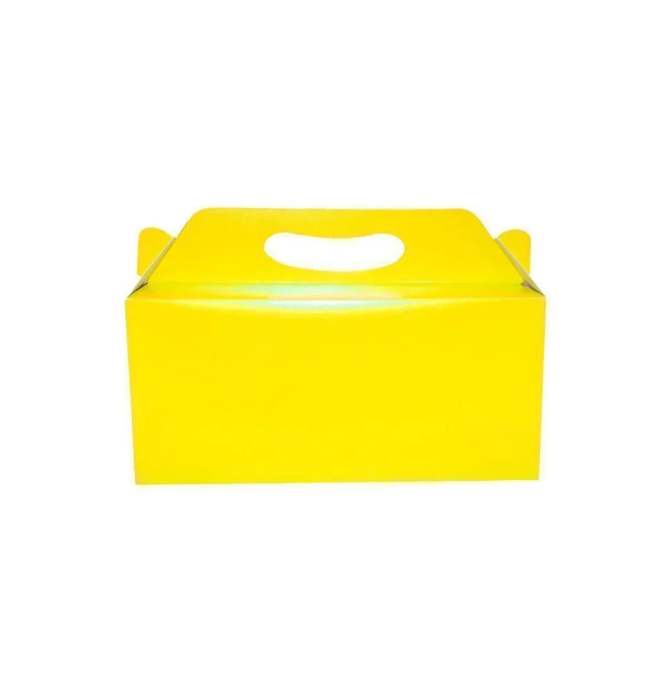 [7501363710849] Caja lonchera 19×11×8.5 cm (Amarillo)