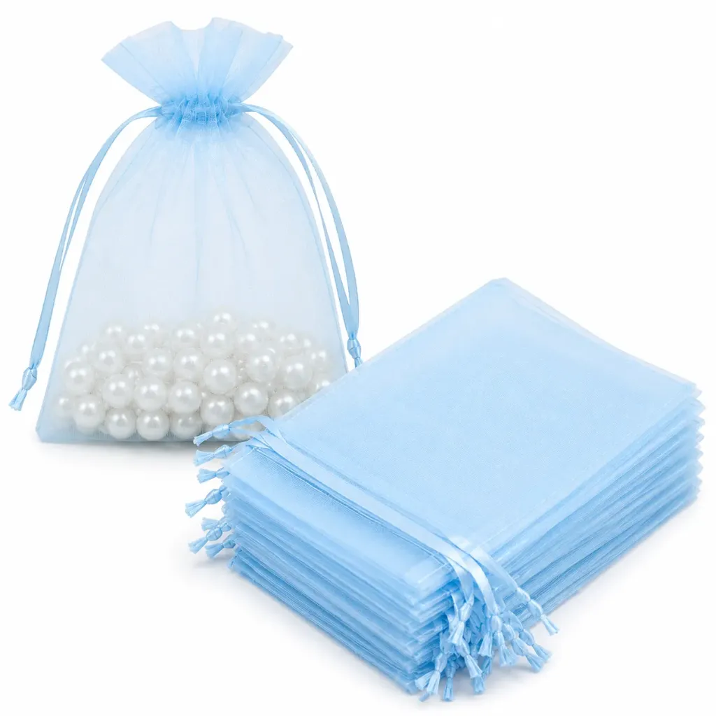 Bolsa de organza 5×7 pulgadas (12 piezas)