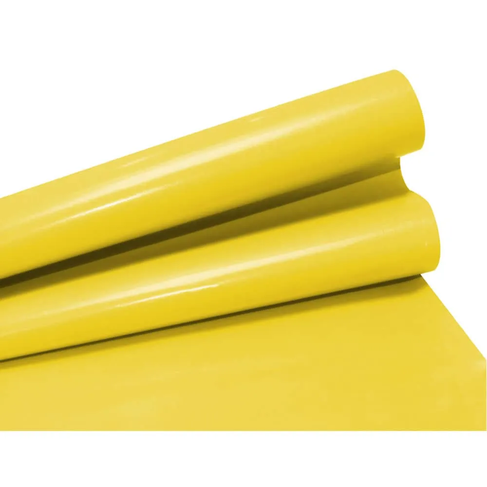 [802094] Papel lustre 50×70 cm (Amarillo Canario)